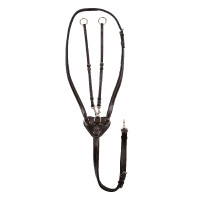 Martingale à anneaux Supreme réglable Marron foncé