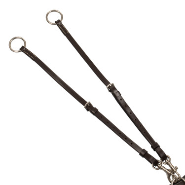 Martingale à anneaux Supreme réglable Marron foncé