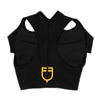 Masque anti-mouches Equestro en élasthanne sans oreilles filet pour yeux Noir