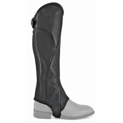 Mini-Chaps Equestro Lincoln cuir Noir
