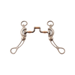 Mors aluminium Pool’s joues cuivre Cuivre Marron