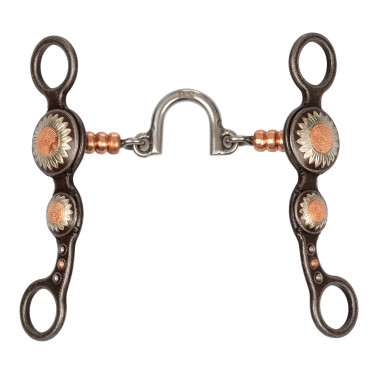 Mors correctional Pool’s en fer décor fleurs