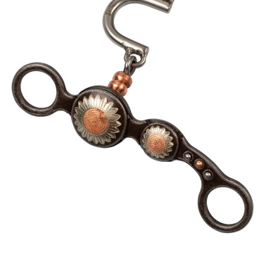 Mors correctional Pool’s en fer décor fleurs