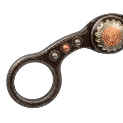 Mors correctional Pool’s en fer décor fleurs