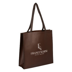 Moyen sac shopping Franceschini non-tissé (45×45×15 cm)