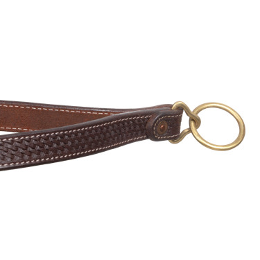 Muserolle pour bridon one-ear Pool’s avec boucles laiton