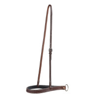 Muserolle rembourrée en cuir Pool’s Huilé Muserolle rembourrée en cuir Pool’s Huilé