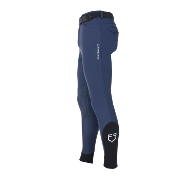 Pantalon d’équitation homme Equestro x FISE grip genoux Marine blazer Bleu marine Pantalon d’équitation homme Equestro x FISE grip genoux Marine blazer Bleu marine