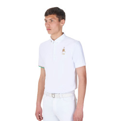 Polo de concours homme Equestro x FISE manches courtes Polo de concours homme Equestro x FISE manches courtes