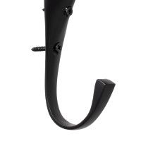 Porte bride de cheval en laiton massif Supreme Noir