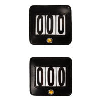 Porte-numéro de concours Equestro 3 chiffres 9×8 cm Noir Porte-numéro de concours Equestro 3 chiffres 9×8 cm Noir