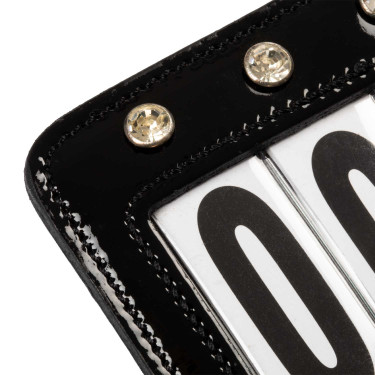 Porte-numéro de concours Equestro avec cristaux