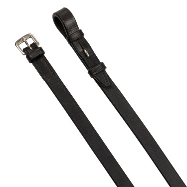 Rênes de dressage Supreme doubles Noir Rênes de dressage Supreme doubles Noir