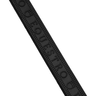 Rênes en cuir et caoutchouc Equestro violet fitting