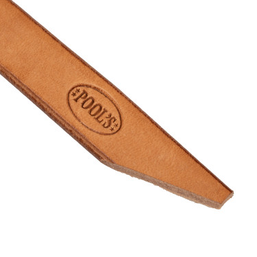 Rênes western Pool’s dark floral tooling