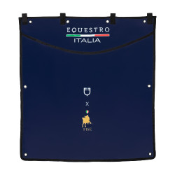 Tenture de box long Equestro x FISE avec logo brodé