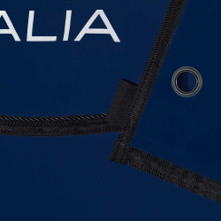 Tenture de box long Equestro x FISE avec logo brodé