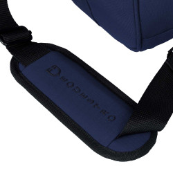 Sac à bottes et casque Equestro en Cordura Marine Bleu marine