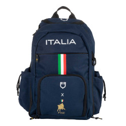 Sac à dos technique multipoche Equestro x FISE Marine blazer Bleu marine