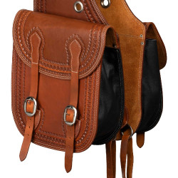 Sacoche Pool's Bisaccia Handtooled