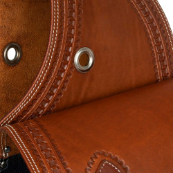 Sacoche Pool's Bisaccia Handtooled