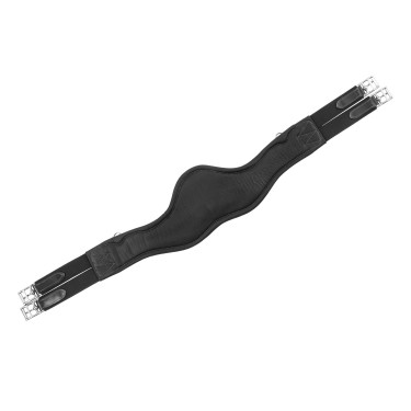 Sangle anatomique Equestro en cuir Noir