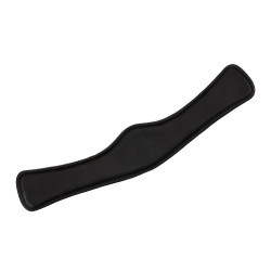 Sangle de dressage anatomique Equestro avec badge logo Noir Sangle de dressage anatomique Equestro avec badge logo Noir