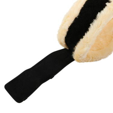 Sangle de dressage cuir Equestro Noir Sangle de dressage cuir Equestro Noir