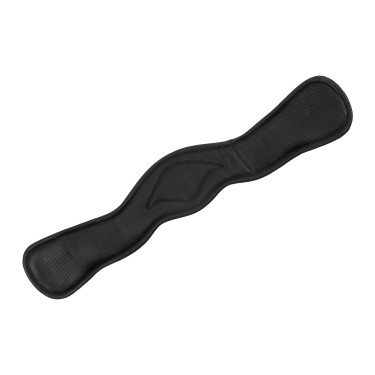 Sangle de dressage Equestro en cuir souple Noir Sangle de dressage Equestro en cuir souple Noir