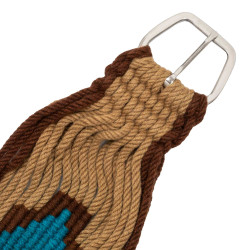 Sangle western mohair Pool’s motif aztèque Sangle western mohair Pool’s motif aztèque