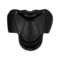 Selle complète Shetland avec poignée Supreme Noir