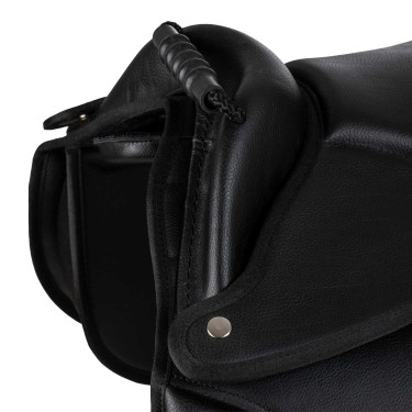 Selle complète Shetland avec poignée Supreme Noir