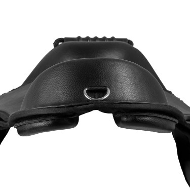 Selle complète Shetland avec poignée Supreme Noir