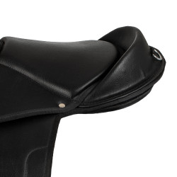 Selle complète Shetland avec poignée Supreme Noir