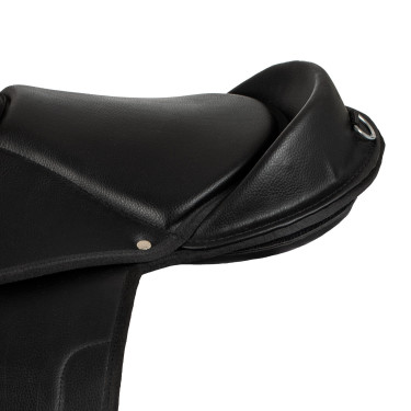 Selle complète Shetland avec poignée Supreme Noir