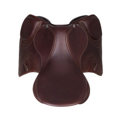 Selle d'obstacle Acavallo Comfort Sublime KC Race 2.4 Marron foncé