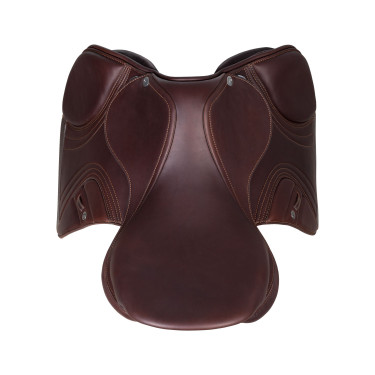 Selle d'obstacle Acavallo Comfort Sublime KC Race 2.4 Marron foncé