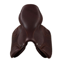 Selle d'obstacle Acavallo Comfort Sublime KC Race 2.4 Marron foncé