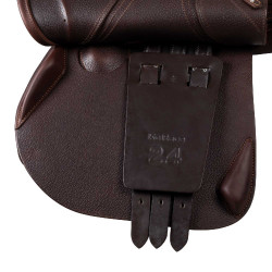 Selle d'obstacle Acavallo Comfort Sublime KC Race 2.4 Marron foncé