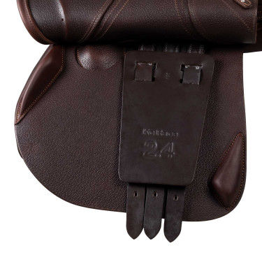 Selle d'obstacle Acavallo Comfort Sublime KC Race 2.4 Marron foncé