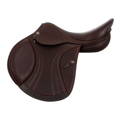 Selle d'obstacle Acavallo Comfort Sublime KC Race 2.6 Marron foncé
