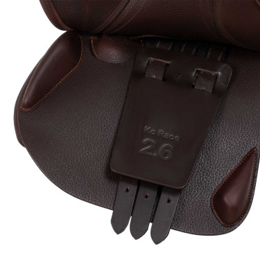 Selle d'obstacle Acavallo Comfort Sublime KC Race 2.6 Marron foncé