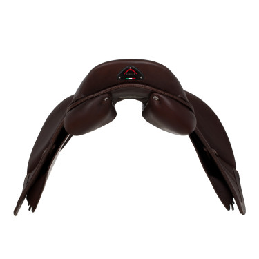 Selle d'obstacle Acavallo Comfort Sublime KC Race 2.6 Marron foncé