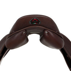 Selle d'obstacle Acavallo Comfort Sublime KC Race 2.6 Marron foncé