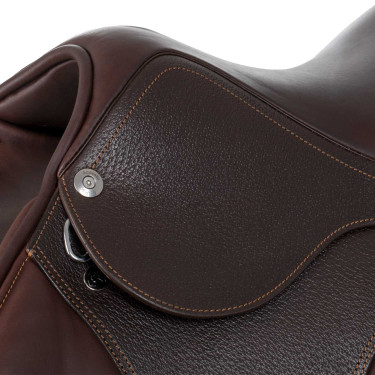 Selle d'obstacle Acavallo Professional Sublime KC Race 2.4 Marron foncé