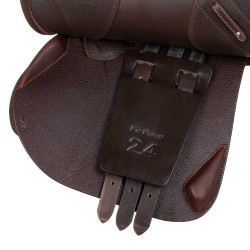 Selle d'obstacle Acavallo Professional Sublime KC Race 2.4 Marron foncé