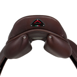 Selle d'obstacle Acavallo Professional Sublime KC Race 2.4 Marron foncé