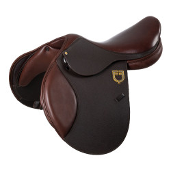 Selle d'obstacle Equestro Evolution Pro Marron foncé