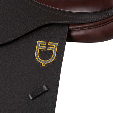 Selle d'obstacle Equestro Evolution Pro Marron foncé