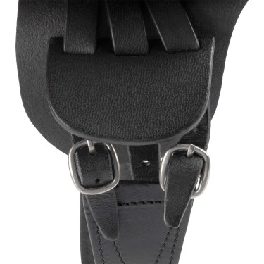 Selle d'obstacle Equestro pour cheval jouet Noir